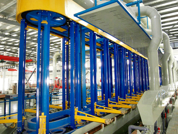 環(huán)形垂直升降電鍍設備 環(huán)形垂直升降電鍍設備