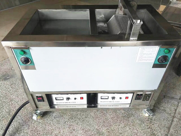 超聲波雙槽清洗機 超聲波雙槽清洗機
